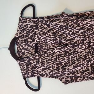 FUNKY B&W Snake Print Top